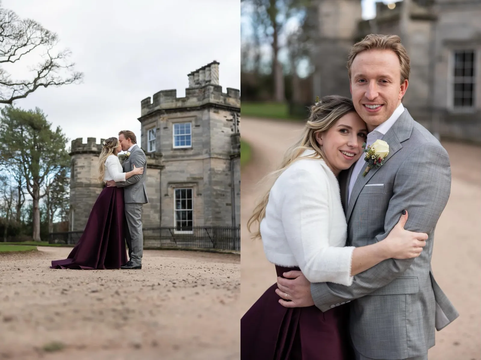 ✨&nbsp;Kiah & Ed's gorgeous winter wedding at Winton Castle ✨  It's been a busy st...