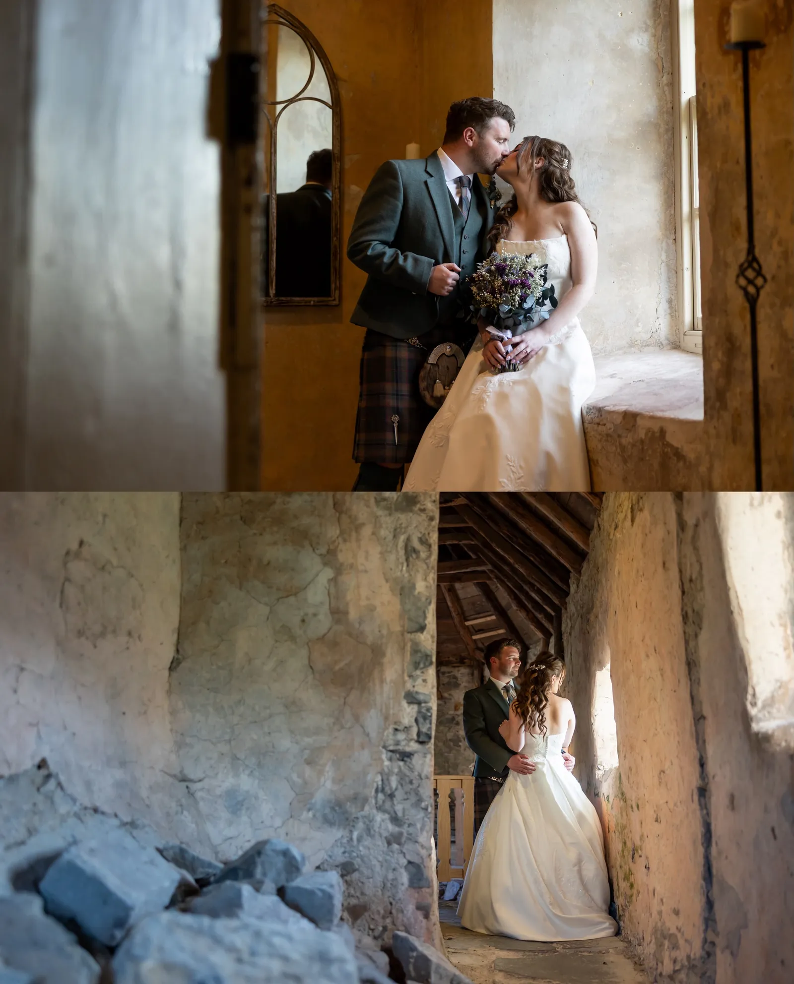 After stealing a few quiet moments together for some portraits around the inc...